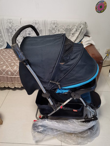 好孩子婴儿推车蓝色