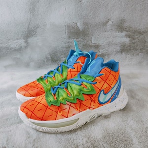 耐克/nike欧文5埃及海绵宝宝章鱼哥派大星笑脸男运动篮球鞋