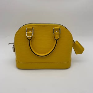 95新 lv路易威登小鸡黄alma 手提 /单肩包 配件