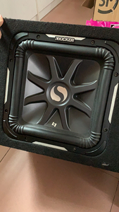 美国k牌l7双音圈12寸低音炮 使用时间短 成色漂亮 正品行