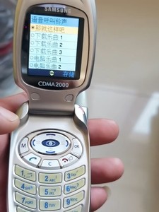 三星x199电信手机,成色不错,居然是升级款,铃声唱歌,电信