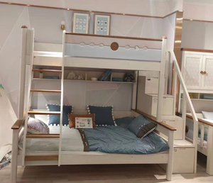 喜乐兔 约克小镇儿童床上下床高低床实木家具