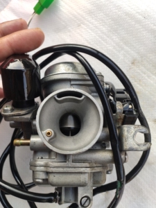 二手拆车五羊本田小公主国三原装化油器