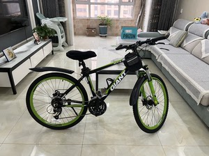 捷安特atx666,27速,碟刹,车架s,轮组26禧玛诺变速