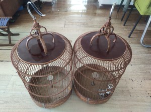 百灵鸟笼60×40一对,仅限自提,李沧下街