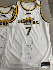 000人付款淘宝cba辽宁飞豹篮球队贺天举卫猛钟诚亲笔签名球衣证据链含