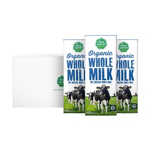 【200ml*24盒】荷兰进口乐荷有机纯牛奶全脂牛奶小盒装整