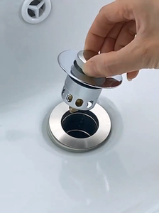 全新九牧王洗手盆漏水塞过滤网按压式弹跳浴缸下水塞洗脸面池堵孔