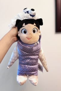 迪士尼绝版怪兽大学阿布变装怪兽电力公司毛绒玩具公仔玩偶娃娃