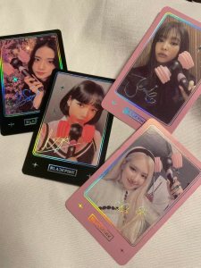 blackpink粉墨小卡应援棒卡二代锤卡拍立得小卡炫彩小卡