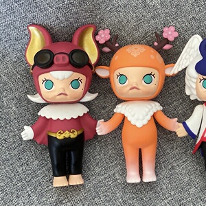 泡泡玛特molly宫廷瑞兽 瑞鹿 蝙蝠 獬豸