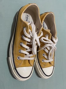 匡威1970s 落叶黄低帮 试穿 正品