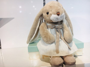 伽百利毛绒玩具兔子全新吊牌在