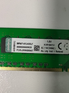 ddr3金士顿4g1600内存条一根,ddr3刚威4g160