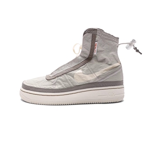 耐克高帮女鞋灰色