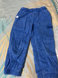 GAP男童蓝色裤子，适合3岁小朋友，具体尺寸见图，30元包邮