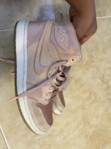 air jordan 1 soh aj1淡雅粉 刺绣 樱花粉