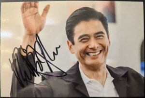 周润发亲笔签名6寸照片,仅交流.