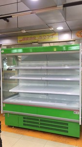冰雪火锅店敞开式蔬菜风幕柜分体一体式火锅保鲜柜冰箱酒水保鲜冷