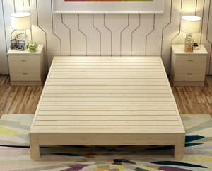 【清仓处理】无床头床实木榻榻米床体松木床1.5米1.8米简约