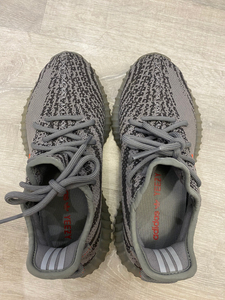 adidas yeezy 350 椰子,灰橙色,尺码38,不
