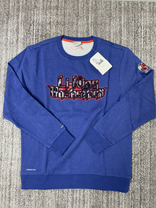 李宁cba篮球赞助款夹绒卫衣 刺绣杨鸣同款