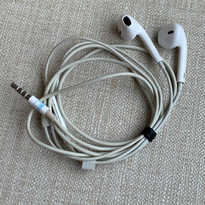 5圆口插头兼容苹果安卓手机原装耳机实拍