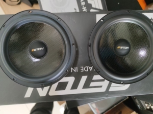 德国伊顿eton汽车音响,mas160发烧低音一对,全新带网