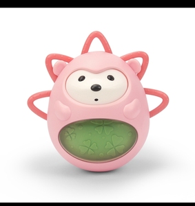 曼龙宝宝不倒翁玩具可咬婴儿宝宝益智早教玩具3-6-9个月以上