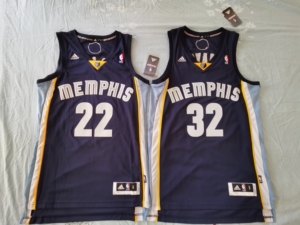 盖伊 oj.梅奥 阿迪灰熊客场刺绣sw球衣,全新带吊