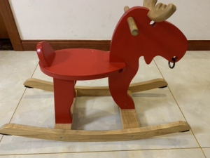 宜家木马,家里娃大了闲置