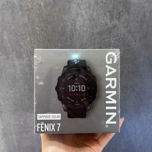 佳明飞耐时fenix7DLC镀膜碳黑旗舰版运动手表