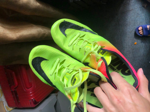 耐克superfly赛板钉鞋里约配色死钉42.5码