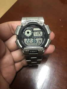 casio/卡西欧 ae-1400whd 100m级别防水