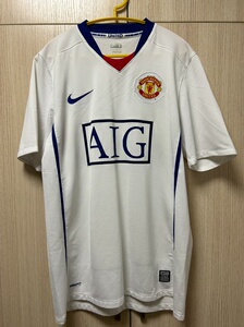 正版曼联0809赛季客场欧冠亚军赛季球衣,欧s码,9号潇洒哥