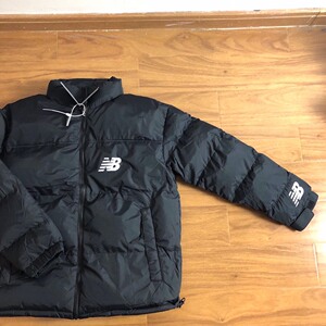 new balance新百伦手臂logo棉服面包服