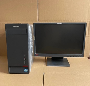 原装电脑办公用二手电脑主机联想台式机家用客服教学i5四核整机