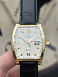 万国 达文西 iw452307 酒桶型 18k玫瑰金材质 极