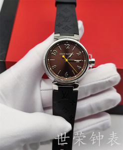 8新]lv路易威登手表tambour系列石英男士手表qaaa28大款