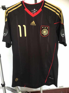 2010德国黑金球衣,11号克洛泽球衣