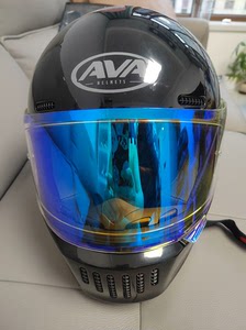 AVA王朝摩托车头盔，99新，没戴过，磨损为保存磕碰，可小刀