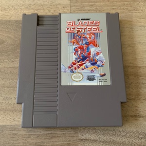 正版美版任天堂NES游戏卡冰上曲棍球非FC冰球
