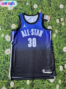 nike/耐克库里全明星纪念球迷版透气篮球运动球衣m/l/x