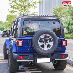 牧马人19款jl南非钻行李架锰钢越野车铝合金防滚架行李框包邮