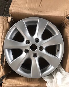 日产骐达全新原厂16寸轮毂,纯正原厂如假包退,假一赔十,戴卡