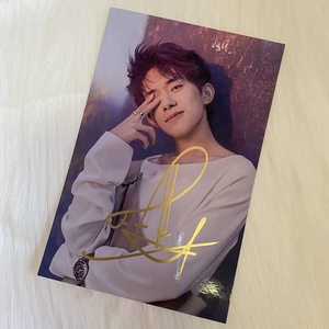 易烊千玺亲笔签名照(亲签保真!