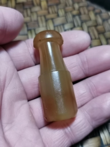 玛瑙烟嘴老清代