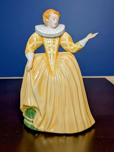 瓷偶贵妇,西洋复古瓷偶摆件,陶瓷娃娃,富兰克林贵妇摆件,欧洲