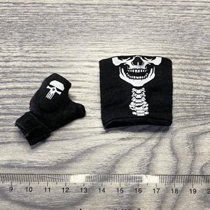 damtoys dam 黑帮王国 黑桃4 面具 手套 配件