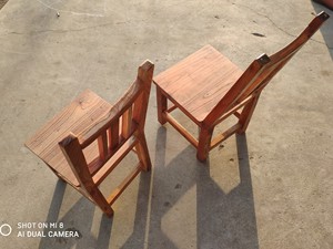 手工实木制作小靠椅 全新